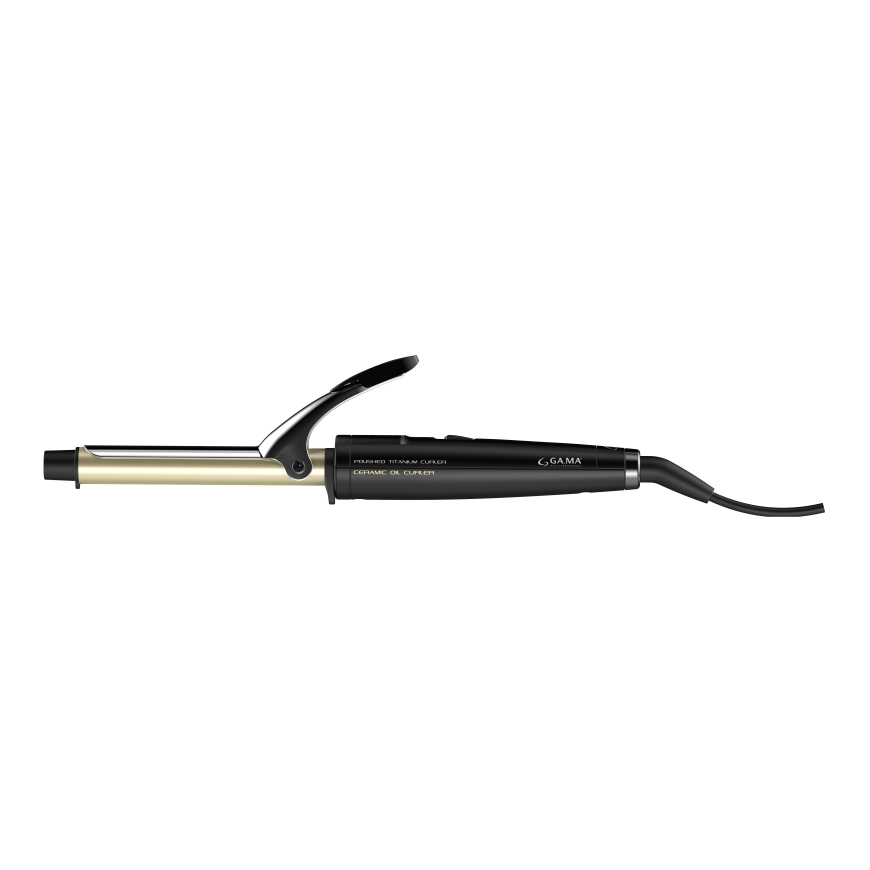 GA.MA GC1250 hair styling tool Curling iron Warm Black 41 W 2 m