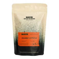 HAYB - Kolumbialaista espresso-kahvia pesujauheella, 250 g