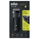 Braun Series 3 301s Skustuvas Apkarpymo mašinėlė Juoda Braun Series 3 301s Skustuvas Apkarpymo mašinėlė Juoda