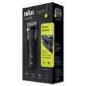 Braun Series 3 301s Sietiņa skuveklis Trimmeris Melns