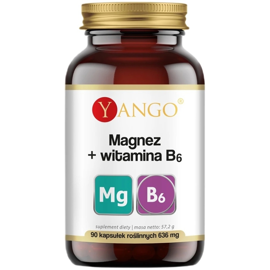 Yango Magnez + vitamiin B6 toidulisand 90 kapslit – 2