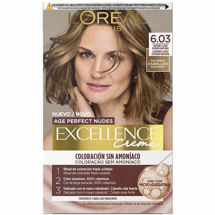 L`Oreal EXCELLENCE CREME amonjaka brīva matu