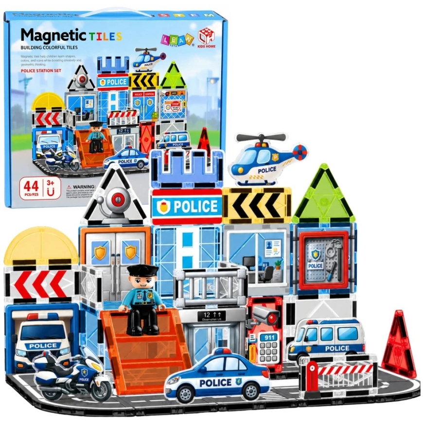 Lean Toys Magnetic Blocks 44 pcs.