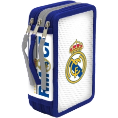 Cyp Brands Real Madrid Pencil Case with Real Madrid RMCF Equipment