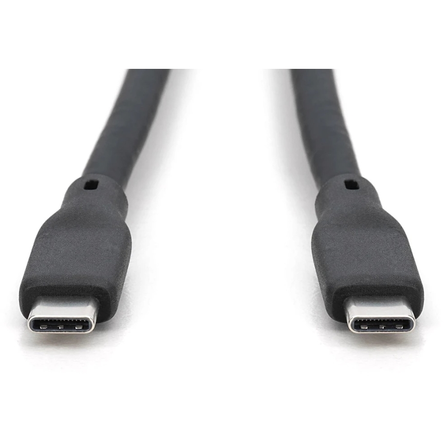 Digitus USB Silicone Cable, USB4 version 2.0, USB 80 Gb/s, 1.5 m, black – 4