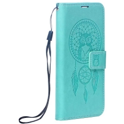 Oem MEZZO flip case for SAMSUNG A17, "Dreamcatcher", green