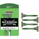 Vienkartilised Wilkinson Sword Quattro Essential 4 pardlid, 4 tk. Vienkartilised Wilkinson Sword Quattro Essential 4 pardlid, 4 tk.