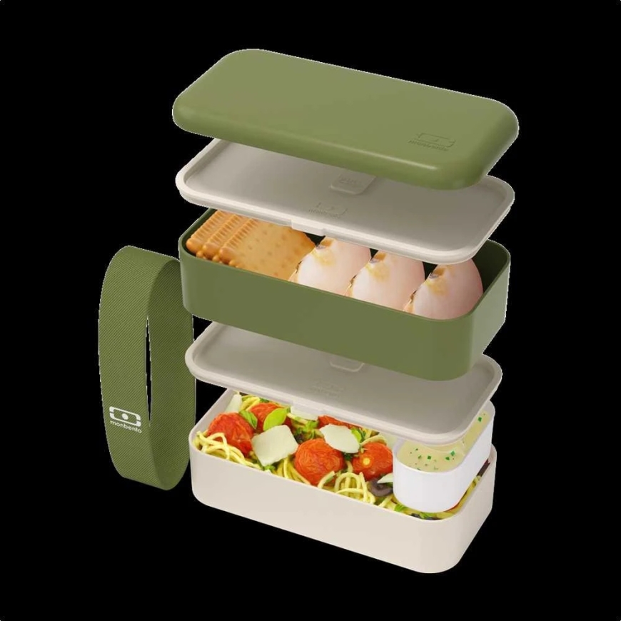 Monbento MB-Lounaspaketti Bento Original Oliivi Vihreä Kierrätetty – 5