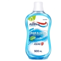 Aquafresh Fresh&Minty mutes līdzeklis mutes skalošanai 500ml