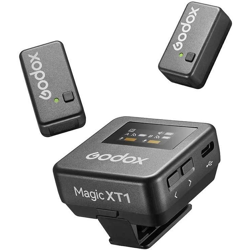 Audio Equipment - Godox Magic XT1 (combo) wireless microphone system 2.4GHz