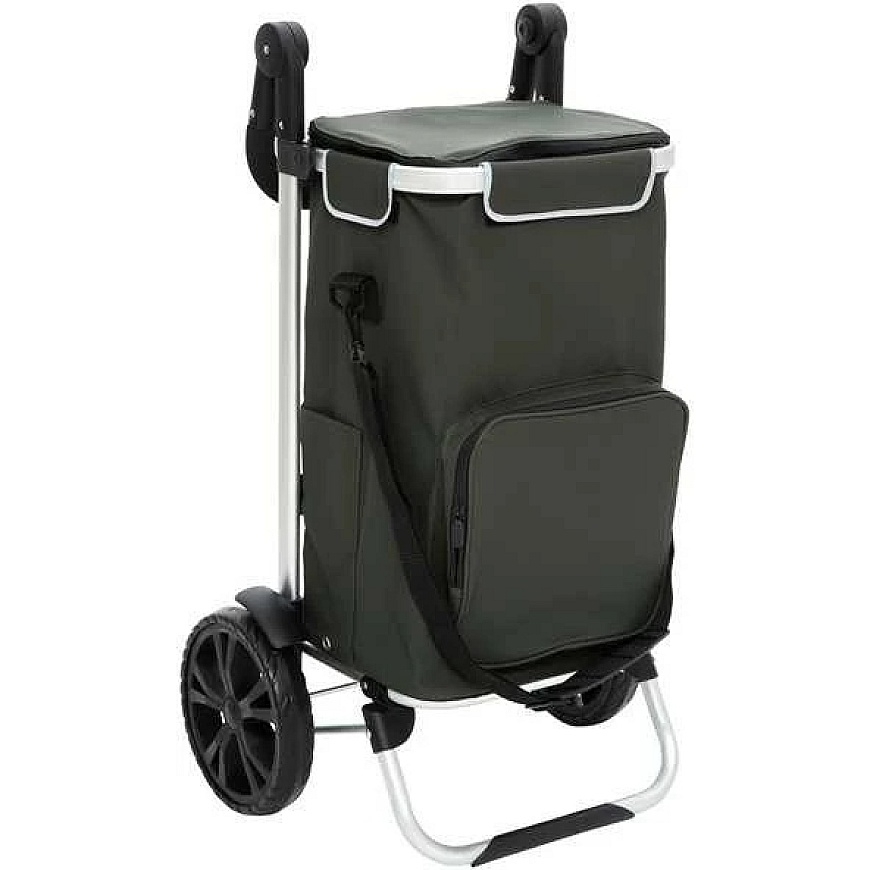 5five Simply Smart Shopping Cart on 2 Wheels, 97 cm, Adjustable – 2