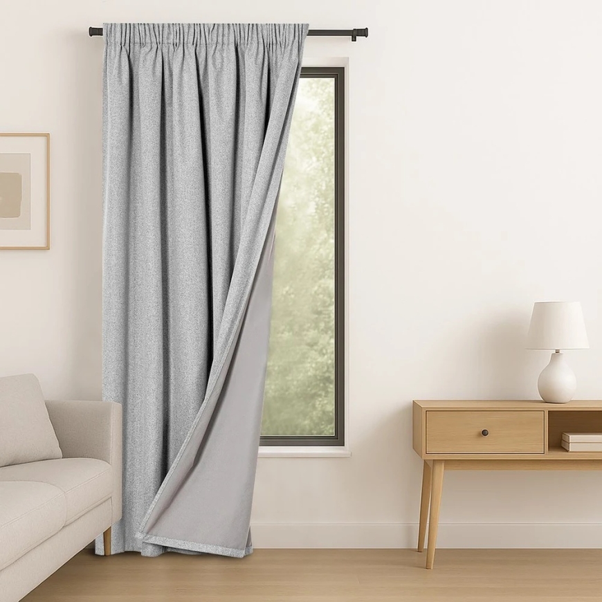 AmeliaHome Pelēka aizkaru Corita AmeliaHome 140