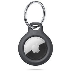 Tech Protect Dėklas Pakabutis su lokatoriumi Apple AirTag su kilpa - juoda