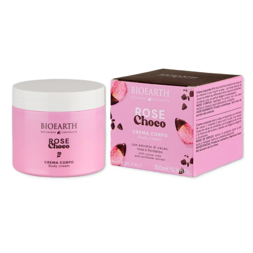 Bioearth Rose Choco mitrinošs un mīkstinošs