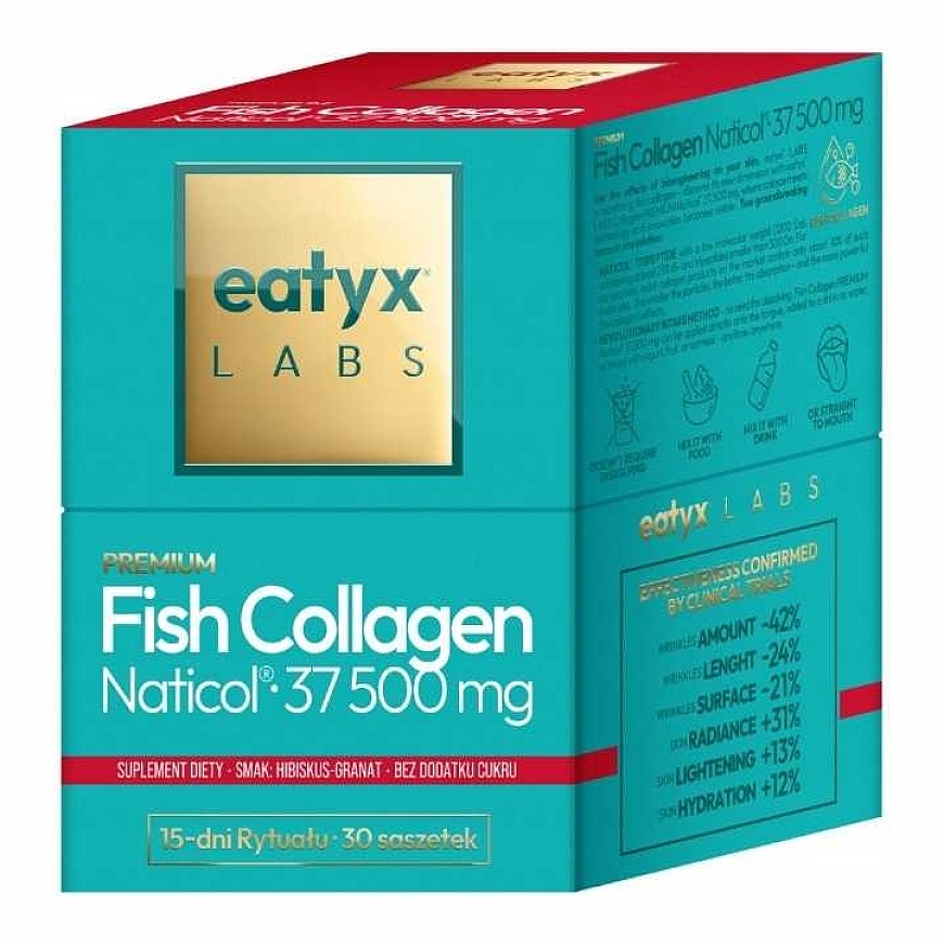 Eatyx Fish Collagen Naticol kolagēns maisiņos