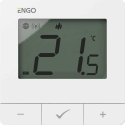 "Carruzzo ENGO Controls" smart heating complex "White" (E25-BATW-4 + ETRV-M30)