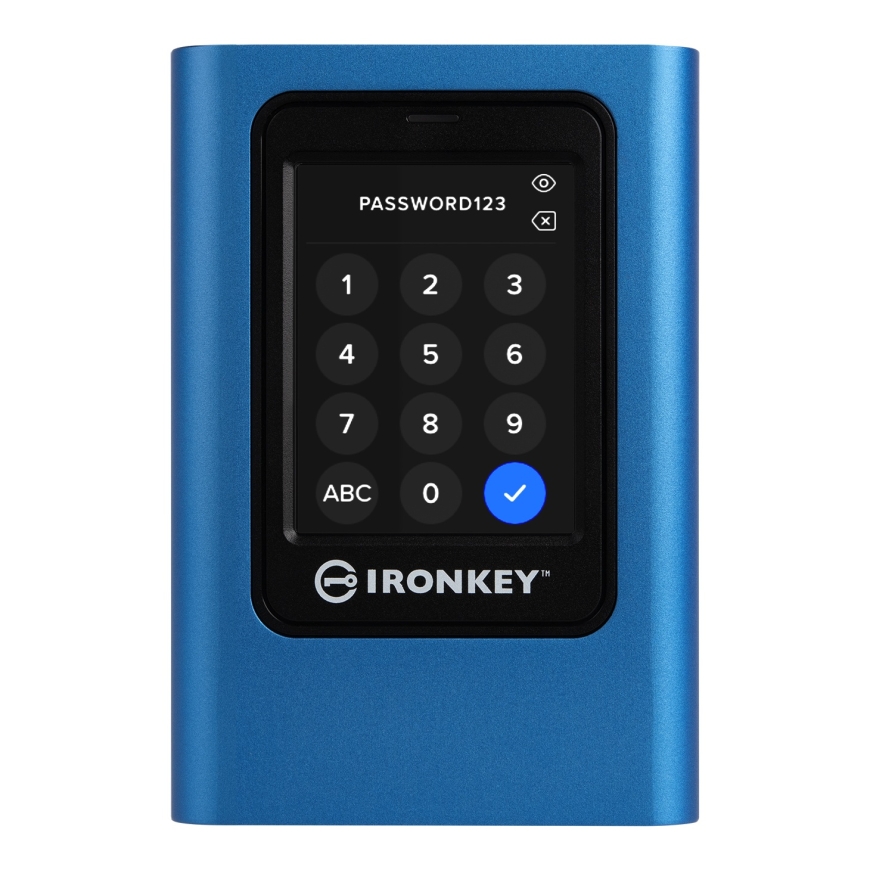 Kingston Technology IronKey 960GB Vault Privacy 80 XTS-AES 256-bit Encrypted External SSD