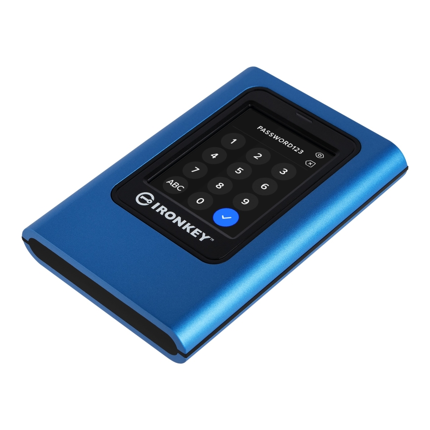 Kingston Technology IronKey 960GB Vault Privacy 80 XTS-AES 256-bit Encrypted External SSD – 3