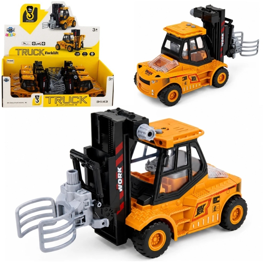 LEAN Toys Lean Toys šakinis krautuvas