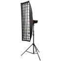 Studio lighting kit - Godox QS600II 600Ws flash head, 2 softboxes