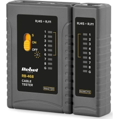 RJ11 / RJ45 Cable Tester - Rebel RB-468