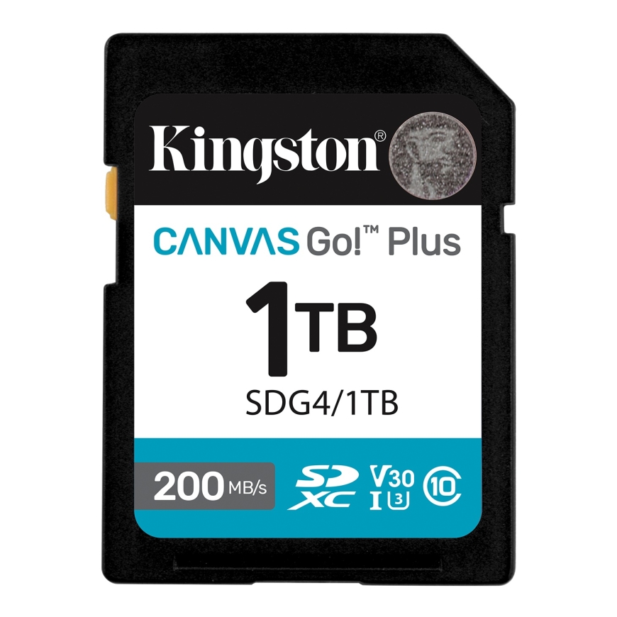 Kingston Technology Canvas Go! Plus 1 TB SDXC UHS-I Luokka 10