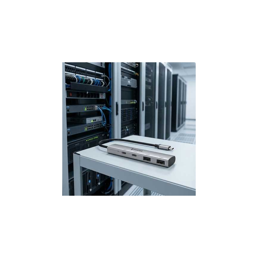 Spacetronik SPU-M20 adapteris Hub USBC 3
