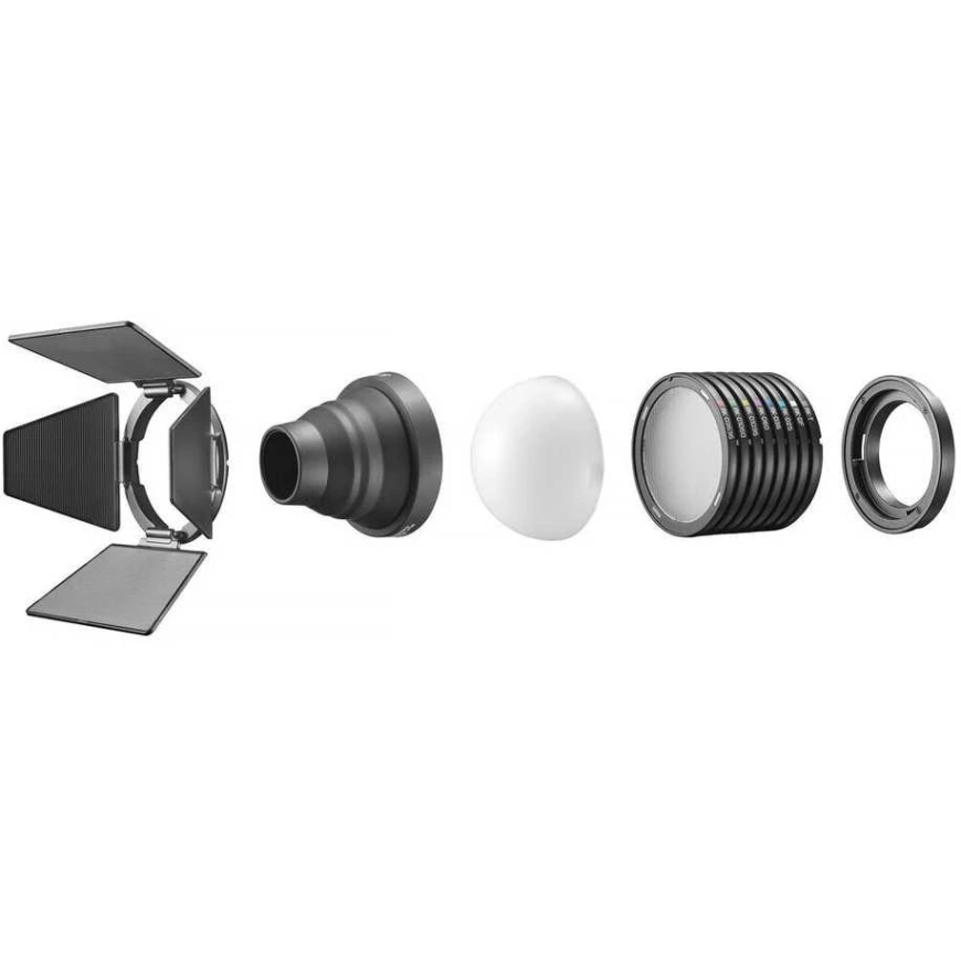 Lighting Accessory - Godox Magnet Kit for MS60/RS60 (barndoors, diffusers, snoot)