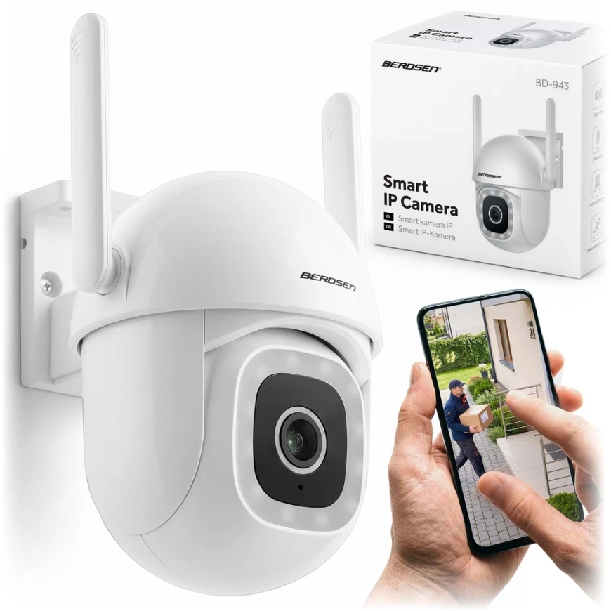 Berdsen BD-943 ārējā griežamā 5MP WiFi