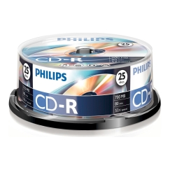 Philips CR7D5NB25/00 tühi CD CD-R 700 MB 52x