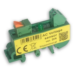 Tinycontrol – AC Voltage Presence Sensor for 230 V – Designed for DIN Rail