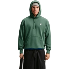 Meeste kapuutsiga džemper Nike Club FT PO, roheline