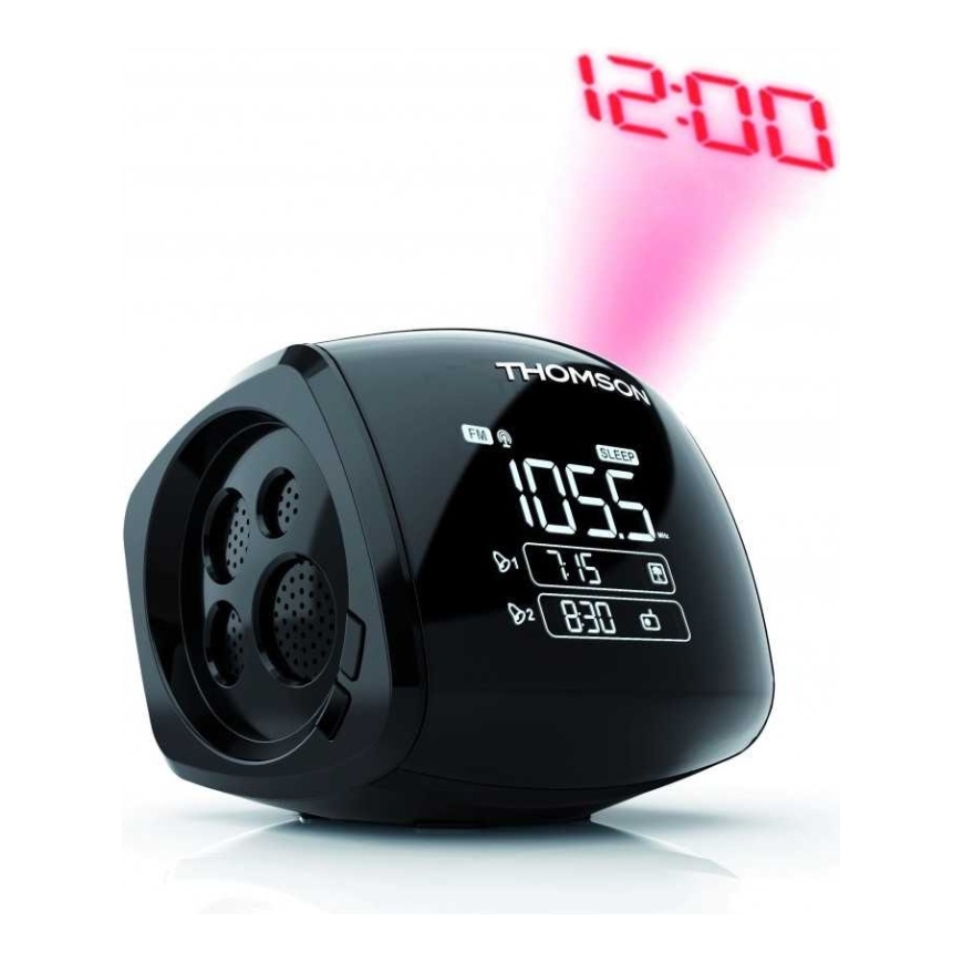 Alarm Clock - Thomson Cp280 Musta – 4