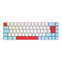 CHERRY MX-LP 2.1 Compact Wireless keyboard Gaming RF Wireless + Bluetooth QWERTZ German White
