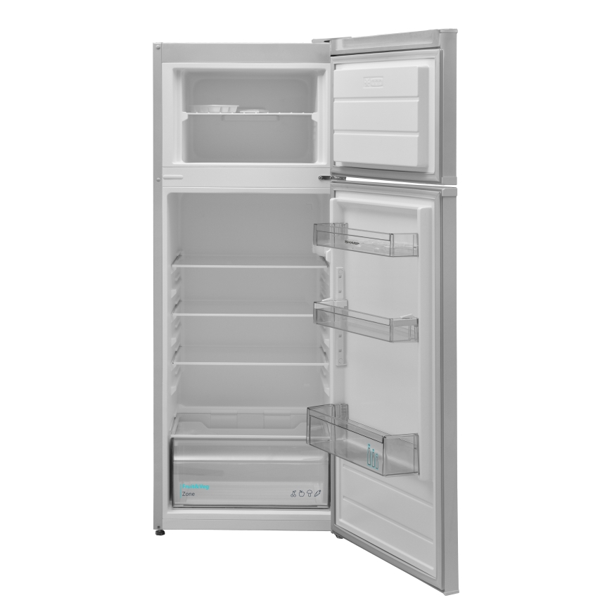 Sharp SJ-FTB01ITXSE fridge-freezer Freestanding 213 L Silver – 2