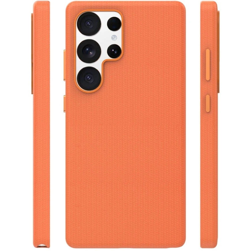 Etteri Elegant Mag Case for Samsung Galaxy S25 Ultra, Orange – 3