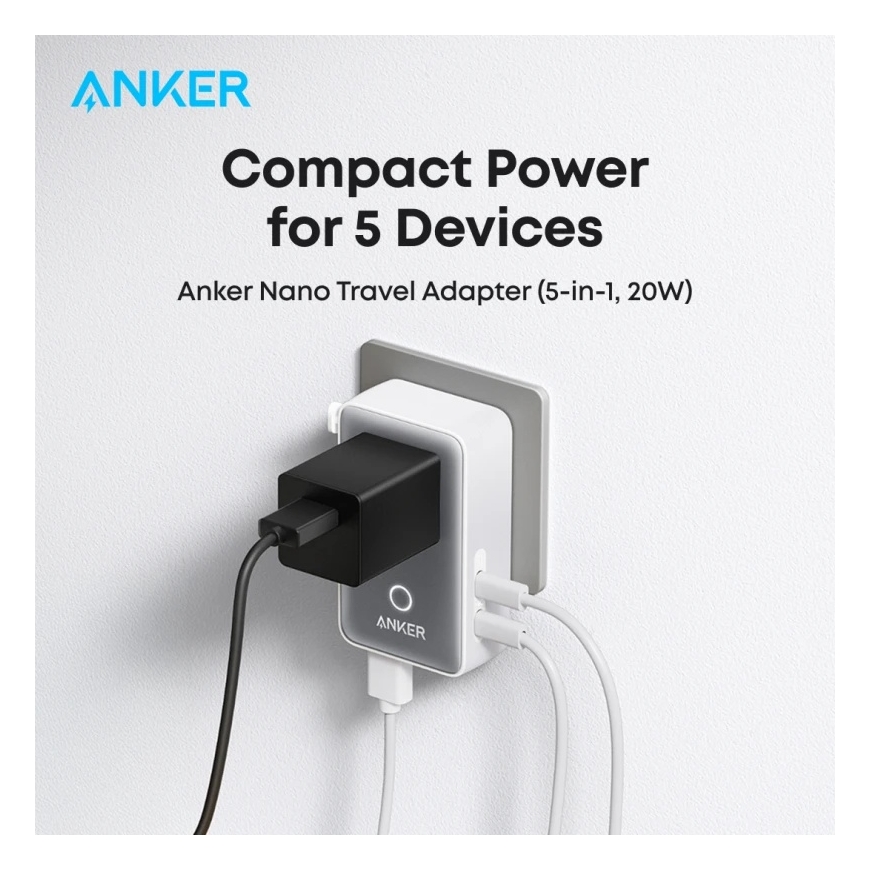 „Anker Nano“ 20 W įkrovimo stotelė – 2