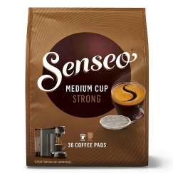 Jacobs Douwe Egberts SENSEO® STRONG Coffee Pads, 36 pcs.