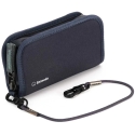 Wallet - Shimoda Zip Wallet Compact Lightweight Blue Wallet - Shimoda Zip Wallet Compact Lightweight Blue