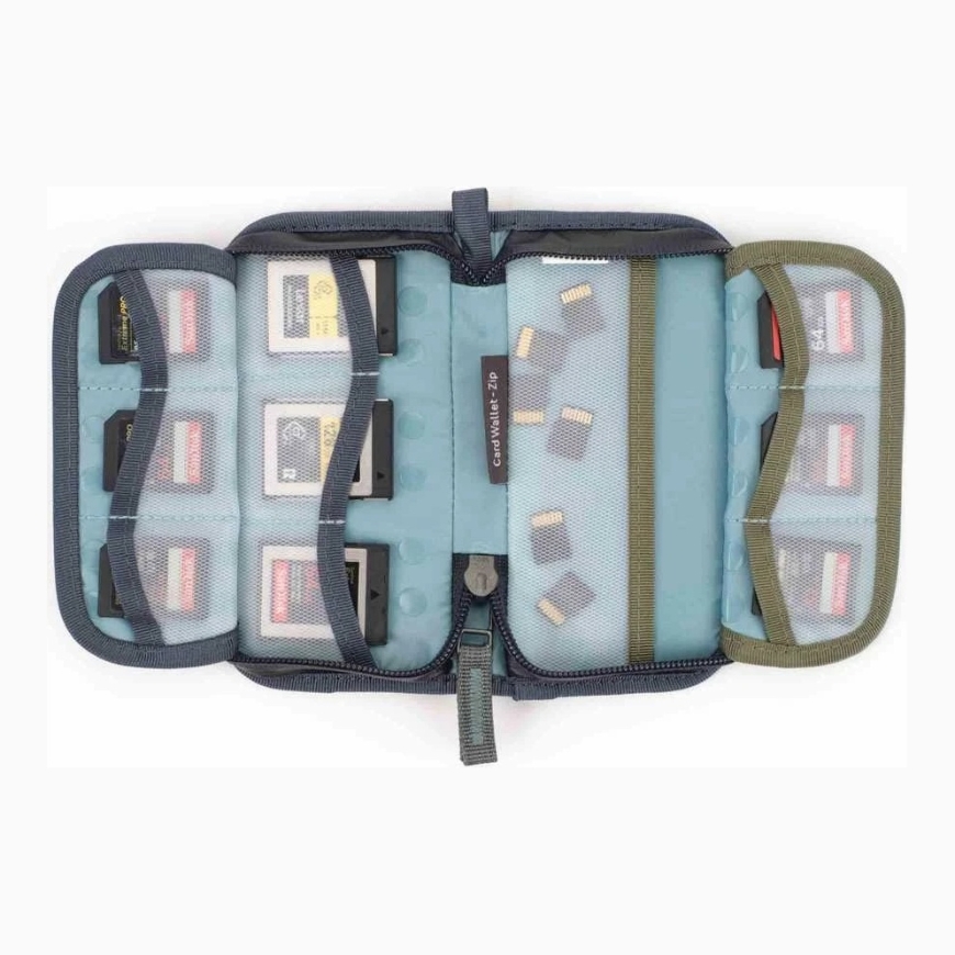 Wallet - Shimoda Zip Wallet Compact Lightweight Blue – 3