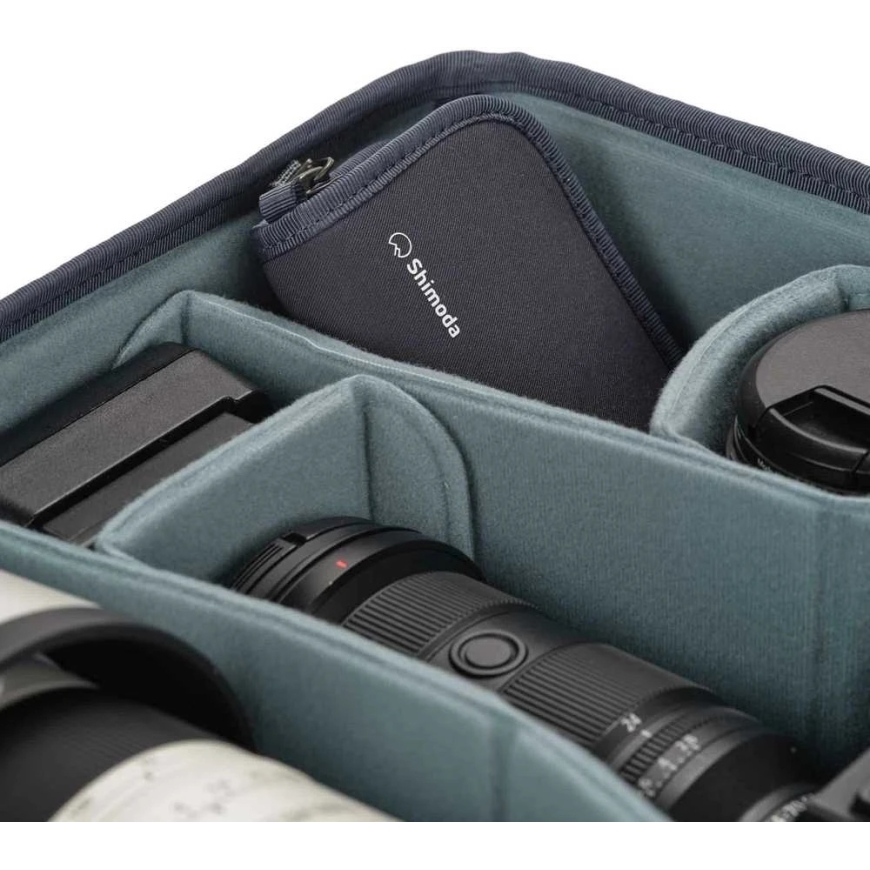 Кошелек - Shimoda Zip Wallet Compact Lightweight Синий – 5