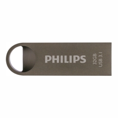 Philips FM32FD165B USB atmintukas 32 GB USB A tipo 3.2 Gen 1 (3.1 Gen 1) Pilka