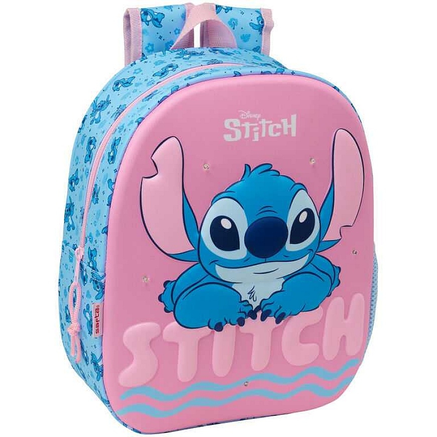 Safta Disney Stitch LED 3D mugursoma