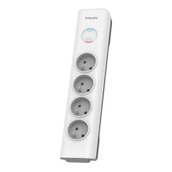 Philips SPN7040WA/60 сетевой фильтр Белый 4 розетка(и) 2 m