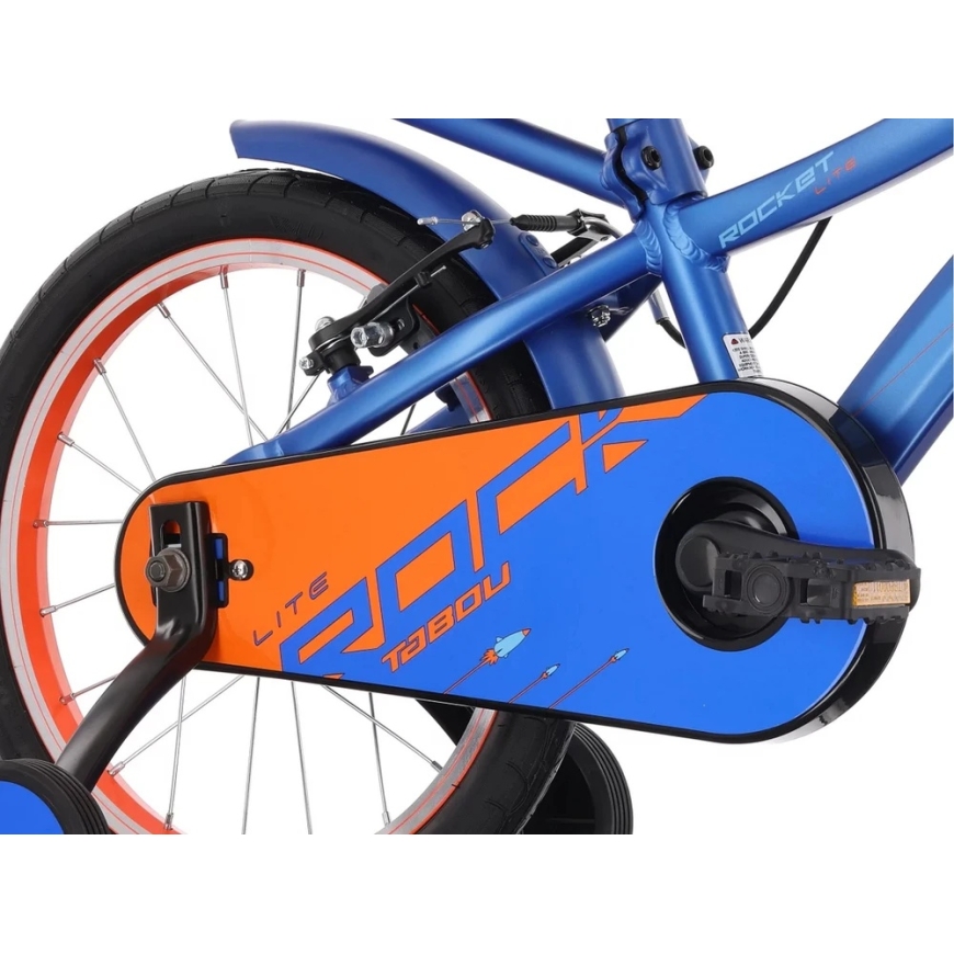 Велосипед Tabou Rocket Lite 16 синий-оранжевый – 3