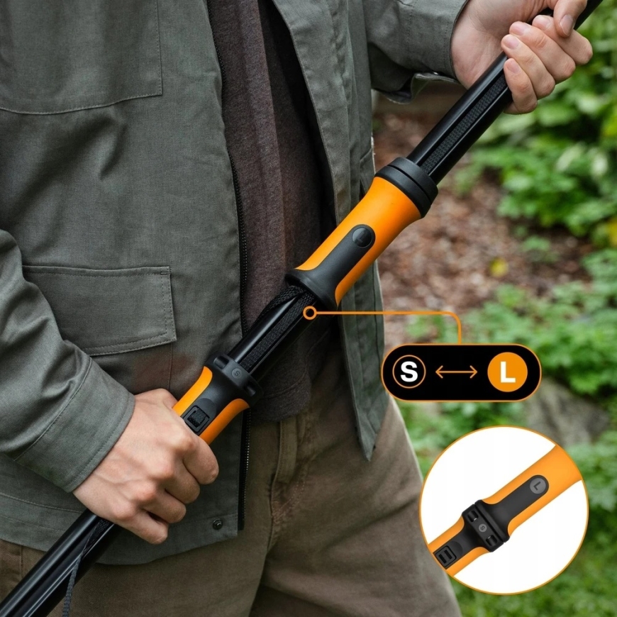FISKARS X-SERIES DUALACTION GIRAFFE UPX96 UNIVERSAL GARDEN PRUNER WITH SHEATH – 5