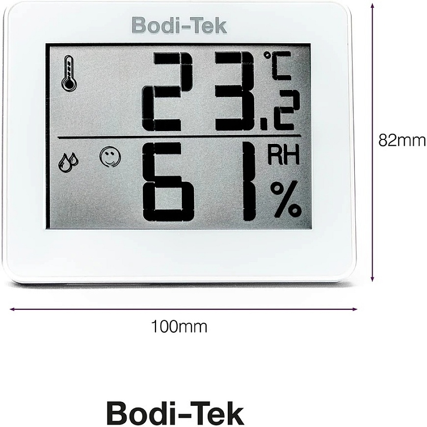 Bodi-Tek kambario termometras ir higrometras – 3