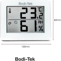 Bodi-Tek room thermometer and hygrometer Bodi-Tek room thermometer and hygrometer