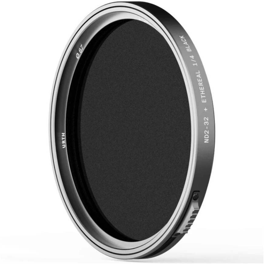 Camera Lens Filter - Urth Variable ND2–ND32 + ¼ Black Mist Filter Pro 58 mm – 2