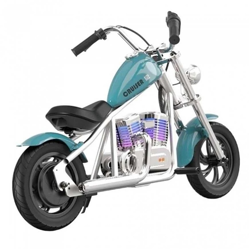 Hyper Gogo Cruiser 12 Plus elektrinis motociklas su programa - mėlyna – 3